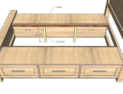 metal box bed design|diy storage bed plans.